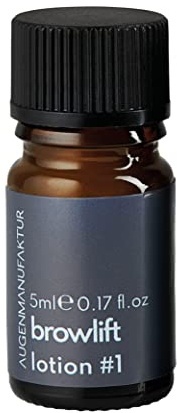 Augenmanufaktur Browlift Flasche Lotion #1 – Augenbrauenlifting, Augenbrauenformung und voluminöser langlebiger 3D Augenbrauen