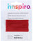 INNSPIRO Cordoncino cotone cerato fine rosso 2,0 mm. 5 m.