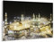 Puzzle 1000 Teile Mekka-Islam-Heilige-Landschaft-Religiöses Gebäude-Muslim-Moschee Puzzle 1000 Teile Erwachsene Great Holiday Leisure ， Interaktive Familienspiele(38X26cm)