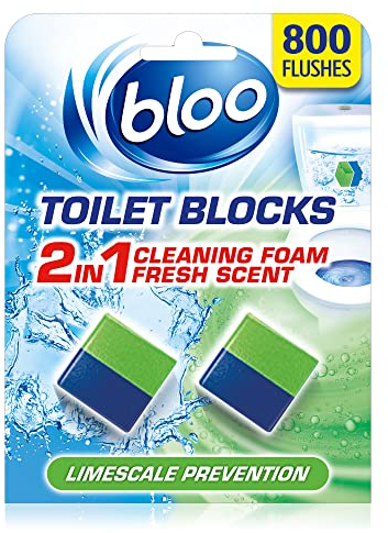 Bloo Toilet Blocks Limescale Prevention, Pack of 2