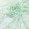 130cmx1 Yard Bestickter 3D-Pailletten-Blumen-Mesh-Stoff, Tüll Stoff Hochzeit Geburtstag Weihnachten Fest Kommunion Party Deko,Nähen von Brautschleiern Hochzeitskleid Tischläufer Tutu Röcken,Hellgrün