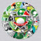 Golf Aufkleber Golf Sticker Set 50 Stücke Niedlich Deko für Auto Laptop Skateboard Fahrrad Moped Motorrad Fahrrad Computer,Geeignet für Erwachsene Kinder