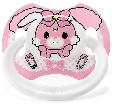 LittleForBig Großer Saugerschild Schnuller der Generation II in Erwachsenengröße Baby Usagi Muster
