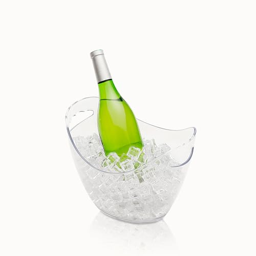 LoveMyBar - Cubitera Capacidad 3 litros Transparente 1 o 2 Botellas
