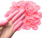 EUROPAPA® 200x Fingerlinge Latex, Fingerschutz, Antistatisch Allgemeine Fingerlinge aus Gummi für Kosmetik, Reinigung (Rosa, M)