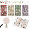 TYXHXTF 360 Stück Scrapbooking Aufkleber, Blumen Aufkleber Set, Flower Stickers, Aufkleber Pflanzen, Transparente Pflanzen, für Tagebücher Karten, Scrapbook Fotoalbum Sammelalbum