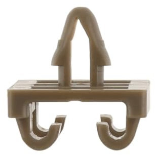 WASQUBKS 10 Stück untere Türdichtung, Kunststoffdichtung, Halteclip vorne und hinten, kompatibel for BMW X5 E53, Teilenummer 51337052945