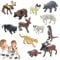 anyìshwu 12 stück Waldtiere Figuren Spielzeug,Tierfiguren Set,Realistische Miniatur Tiere