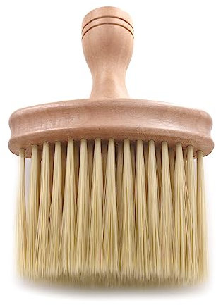 MinnowXY Brosse de nettoyage pour cordes de violon et guitare - Brosse de nettoyage de la poussière - Manche en bois massif - Manche en bois massif + brosse en nylon