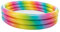 Fenteer Aufblasbarer Pool für Kinder, Planschbecken, tragbar, oberirdisch, Regenbogen-Kinderpool, Schwimmbecken für den Innen- und Außenbereich
