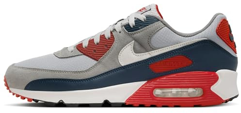 Nike Herren Air Max 90 Sneaker, Lt Smoke Grey/Phanto, 47