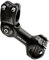 KOMBIUDA Verstellbarer Fahrradlenker Vorbau Aluminiumlegierung 318 x 110 Mm Schwarz Lenkervorbau Für Mountainbike Und Rennrad Für Optimale Kontrolle Und Komfort