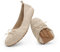 DREAM PAIRS Ballerines Femme Légères Chaussures Plates pour Femmes Confortable Respirant Pliable,Size 41,Nu,DWUMFA2502