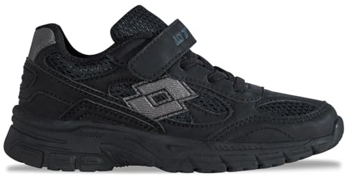 Lotto Stylecode: 2601280K FLOWTIV K Unisex Kids Sneakers I in kinderfußgerechter Passform I mit Elastik-Schnürung & Klettverschluss I bequem gepolsterte Schaftkante