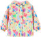 Domueay Giacca Impermeabile Bambina Giacca Antipioggia Antivento con Cappuccio Primaverile Autunno Giubbotto Cerniera Leggera Traspirante Cappotto Softshell Ragazza 7-8 Anni, Rosa e Bianco