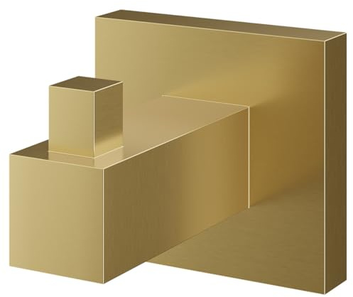 Wholesale Domestic Colore Vector Brushed Brass Wall Mounted Robe Hook