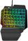 Mipcase 1PC Left Hand Mechanical Gaming Keyboard Compact Design with Backlight for Laptop and Computer Use Lightweight and Portable Keypad for Easy Handling
