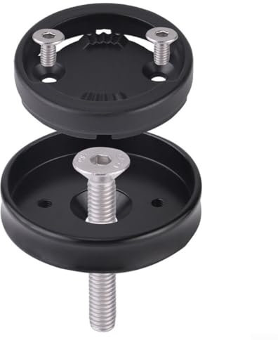 Fahrradcomputer-Montagefuß aus Aluminium für Polar-Kompatibilität, 28 mm und 6 mm Passform