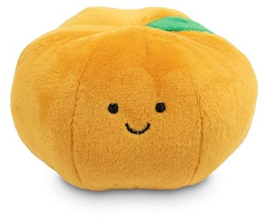Petface Saski Satsuma Plush Christmas Dog Toy with Squeaker (Pack of 1) | Soft & Plush Design, Cuddle Play, Light Chewers, Supervised Play Recommended
