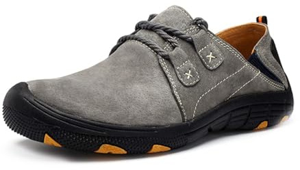 Mocassins et Chaussures de Sport Hommes en Cuir Oxford Driving Flats Extérieur Marcher Chaussures de Randonnée à la Mode