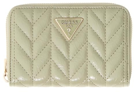 GUESS Geldbörse Cheryl SLG Zip Around Wallet Sage hellgrün