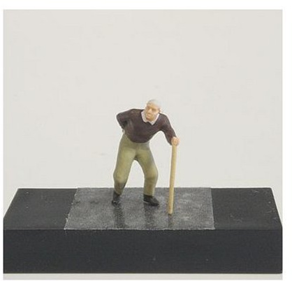 Preiser 1/87 th – pr28096 – Modelleisenbahnen – Herren 1863 mit eine Gehstock