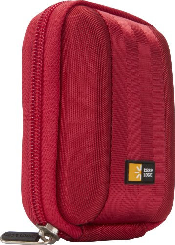 Case Logic QPB201R EVA Camera Case S Kameratasche inkl. Gürtel-/Handgelenksschlaufe (EVA Hartschale) rot