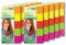 SIGEL HN655/10 Mini-Haftmarker Neon aus Papier, 5 Farben, 10 Stück á 200 Streifen im Format 12 x 50 mm