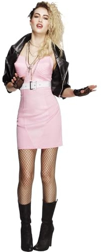 Ladies Fever 80'S Madona/Ga Ga Rock Diva Fancy Dress Costume