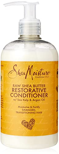 SheaMoisture Restorative Conditioner für geschädigtes Haar reine Sheabutter frei von Silikonen 384 ml