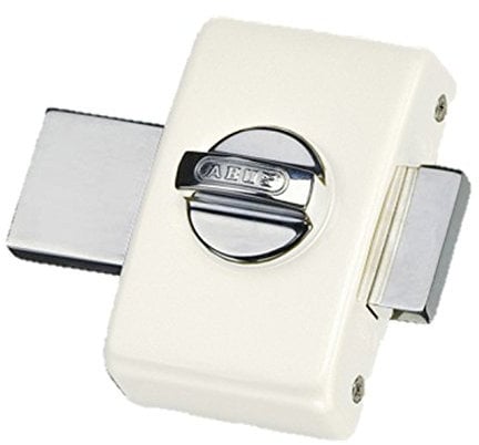 Abus 36959 V B W EK Verrou à bouton sans fermeture à clé/cale Blanc