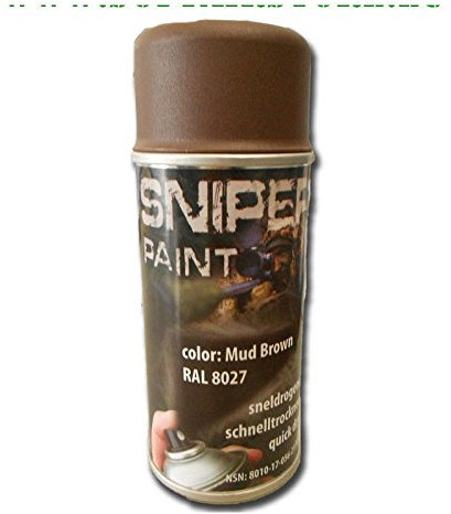 Bombe de peinture SNIPER 150 ml 469313MB MUD BROWN SOFTAIR