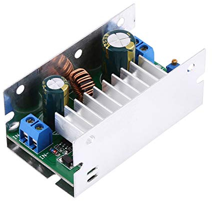 Spannungswandler Step Up, DC-DC Boost Converter Modul, 200W 7A 6-35V bis 6-55V Hochleistungs-Aufwärtswandler-Lademodul mit Aluminiumgehäuse, für Elektrische Geräte, Digitale Produkte, Laptop