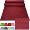 JEMIDI Outdoor Tischläufer 50x150cm Läufer Tischband wasserabweisend - Tischläufer Bordeaux