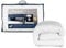 DormiGood – Bettdecken Set – 2X Extra warme Winterdaunendecke 155x220 cm - Winterdecke 155 x 220 - Daunendecke 155x220-100% Franz. Landdaune - Inlay aus Baumwolle