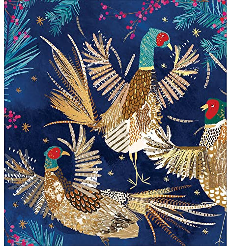 Pack of 5 Festive Friends Charity Christmas Cards Supporting Multiple Charities 493744