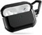PZOZ AirPods Pro 2 Case,PC+TPU Hard Cover Shockproof Protective Compatible with 2022 Apple AirPods Pro 2nd Generation LED Charging Lamp Visible (Black)