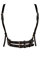 TOFBS Punk Leder Körperkette Harness Gürtel Körper Brust Kette Schwarz Gothic Weste Gürtel Verstellbare Körperschmuck für Frauen Mädchen Cosplay Party Rave Halloween Kostüm (#6)