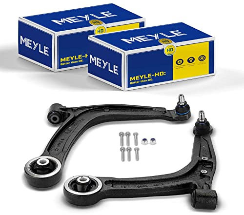 2x Original MEYLE HD 2160500044/HD 2160500045/HD Querlenker Traggelenk Vorne Unten Kompatibel mit 500 312 2007-Heute 500 C 312 2009-Heute 500C/595C/695C 312 2009-Heute KA RU8 2008-2016