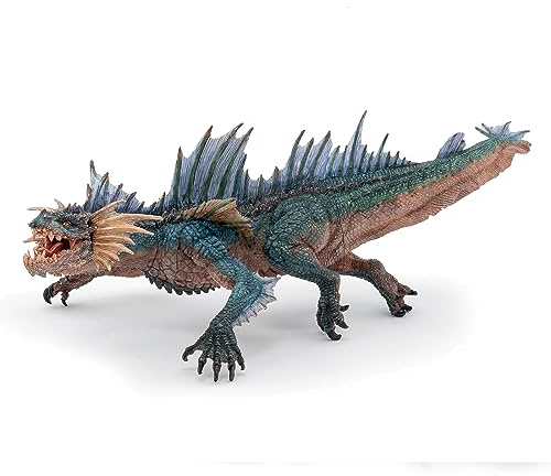 Papo Meeresdrache-Figur Spielzeug, Fantasy-Kollektion, ab 3 Jahren | Kreatives Spiel in einer legendären Meereswelt | handbemalt | Sammlerstück zum Ausstellen | Geschenkidee für Mädchen heute