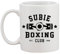 Subie Boxing Club Weiße Tasse Kaffee Tee Männer Frauen Keramik Coffee Tea Mug Cup