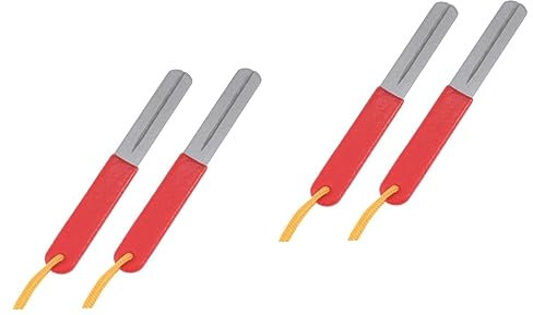 BESPORTBLE 4 Piezas Varilla De Afilar Afilado De Cuchillos Lima Para Afilar Anzuelos Bruñido Archivo De Anzuelo Varilla Afiladora Afilador De Cuchillos Anzuelo Sacapuntas Oro