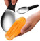 Mangoschneider, Entkerner und Schäler mit Edelstahl-Klingen und rutschfestem Griff, Mango-Splitter, Trennwand, Cuber Corer, Entferner für Avocado, Wassermelonenschneider