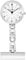 poshevo Nurse's Essential Fob Watch - Japan Movement, Long-Life Battery, Clear Display - Nurses Fob Watch, Nurses Watches for Women and Men