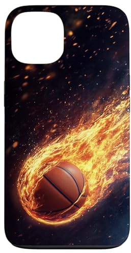 Basketball Fire Sports Slamdunk Case for iPhone 13