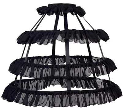 APLVFFZH Damen Petticoat Reifrock Unterrock für Lolita Cosplay Kleid