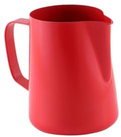 Mikinona Milchaufschäumer mit Dampfbecher 400 Ml Latte Art Zum Ausgießen