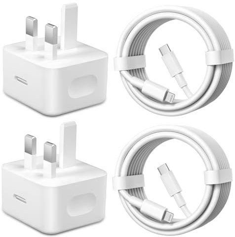 iPhone Charger Fast Charge,[MFi Certified] 2Pack USB C Charger Plug Power Adapter and 6FT USB C to Lightning Cable Lead Phone Charging for Apple iPhone 14 13 12 11 Pro Max XS XR X SE 8Plus,for ipad