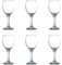 Ravenhead Essentials Set of 6 25 cl White Wine Glasses