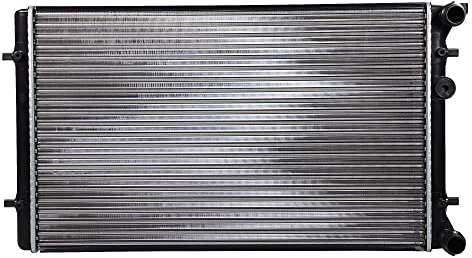 ATEC Germany 1x Enfriador de motor Enfriador de agua Compatible con AUDI A3 (8L1), TT (8N3) (8N9), SEAT LEON (1M1), TOLEDO II (1M2), SKODA OCTAVIA 1 (1U2) (1U5) VW BORA (1J2) (1J6), GOLF 4 (1J1) (1J5)